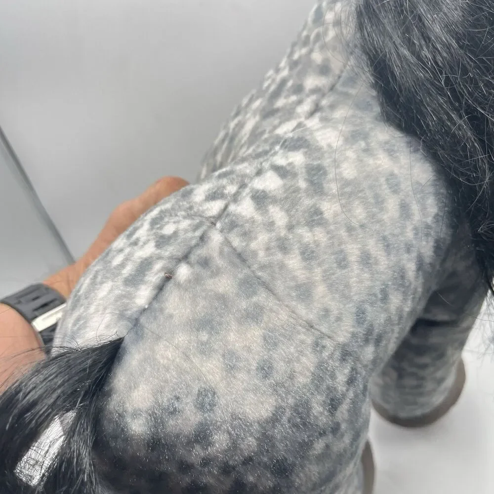 Build A Bear Horses & Hearts Riding Club Appaloosa Gray Horse BAB Plush Stuffed
